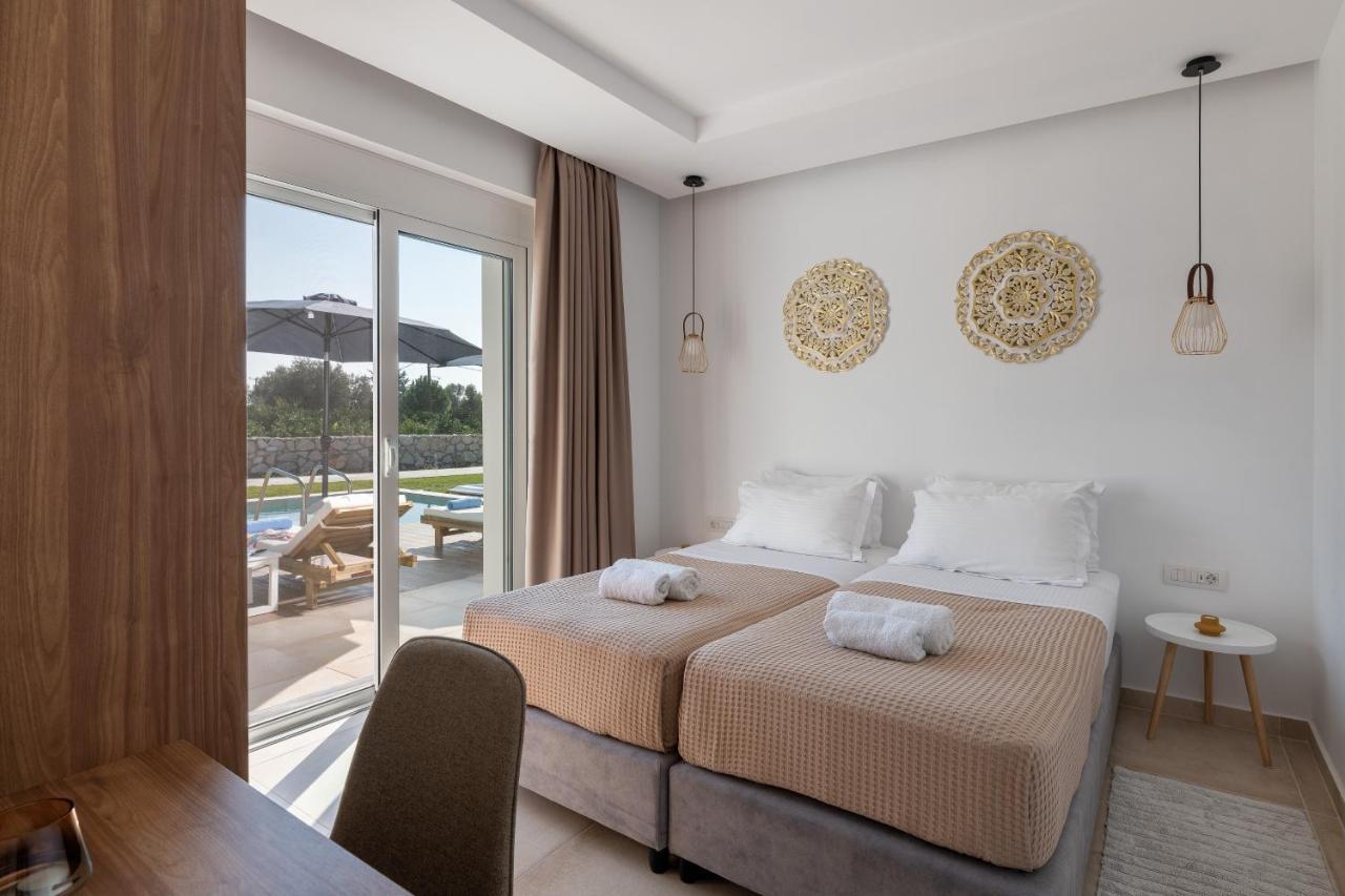Ossiano Pool Villas,heating Pool, 2 Min Drive To & 10 Min To Lindos *